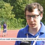 Reportage télévisé sur le Camp international 
