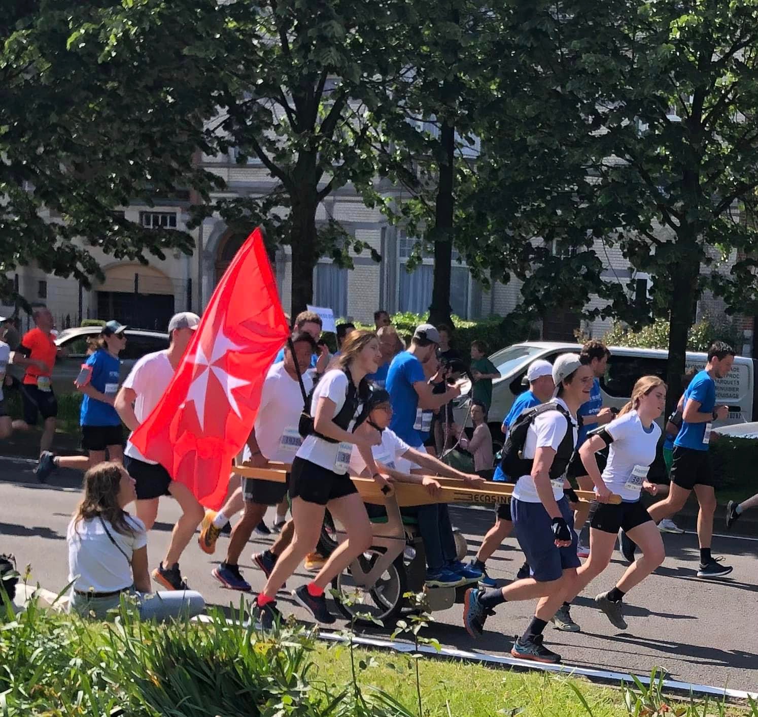 L’Ordre de Malte Belgique court les 20km de Bruxelles 