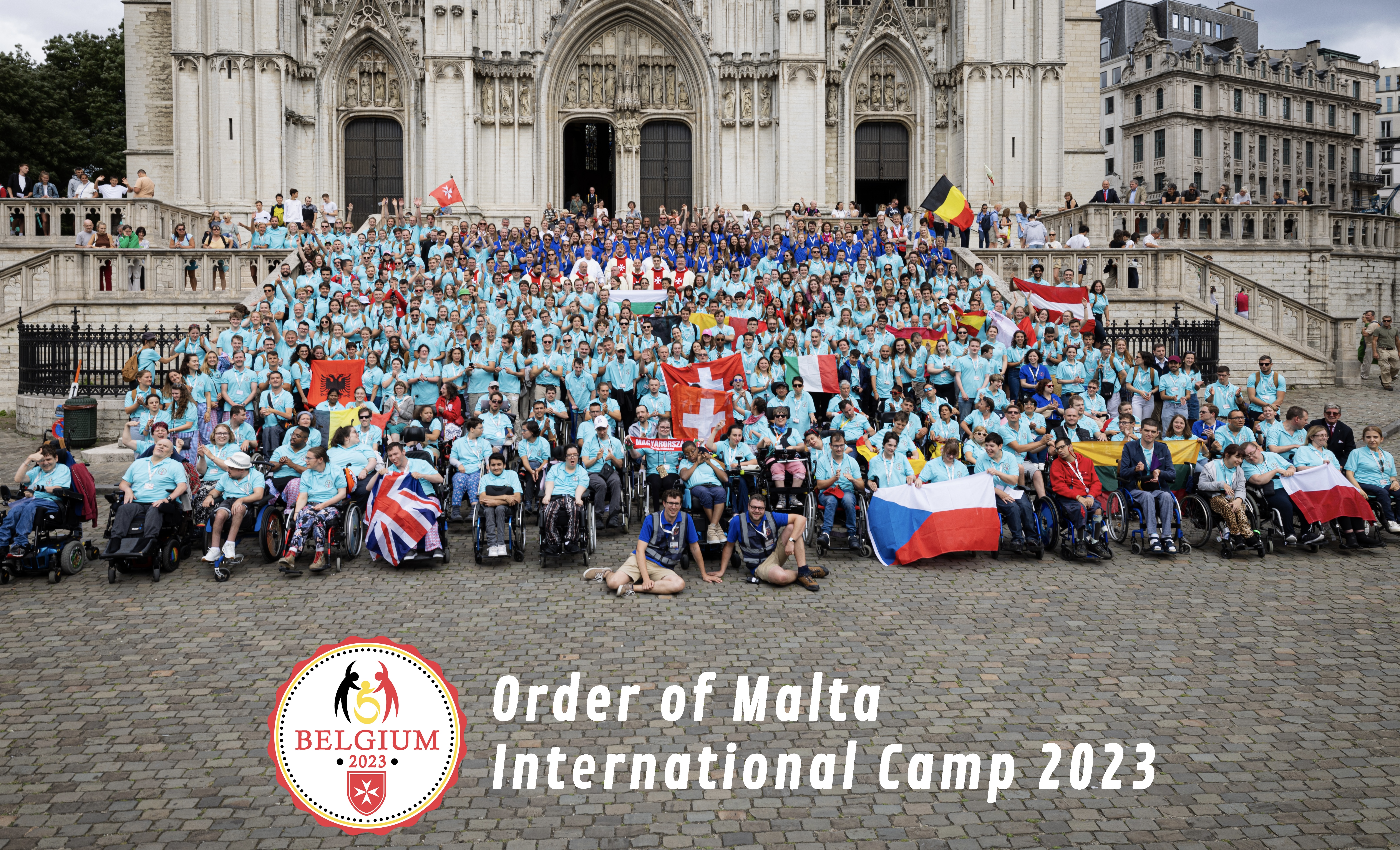 Le Camp international de l’Ordre de Malte en Belgique.